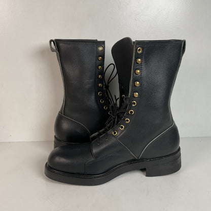 Vintage Safety Toe Linesman Boots 9 EE USA Made Biker