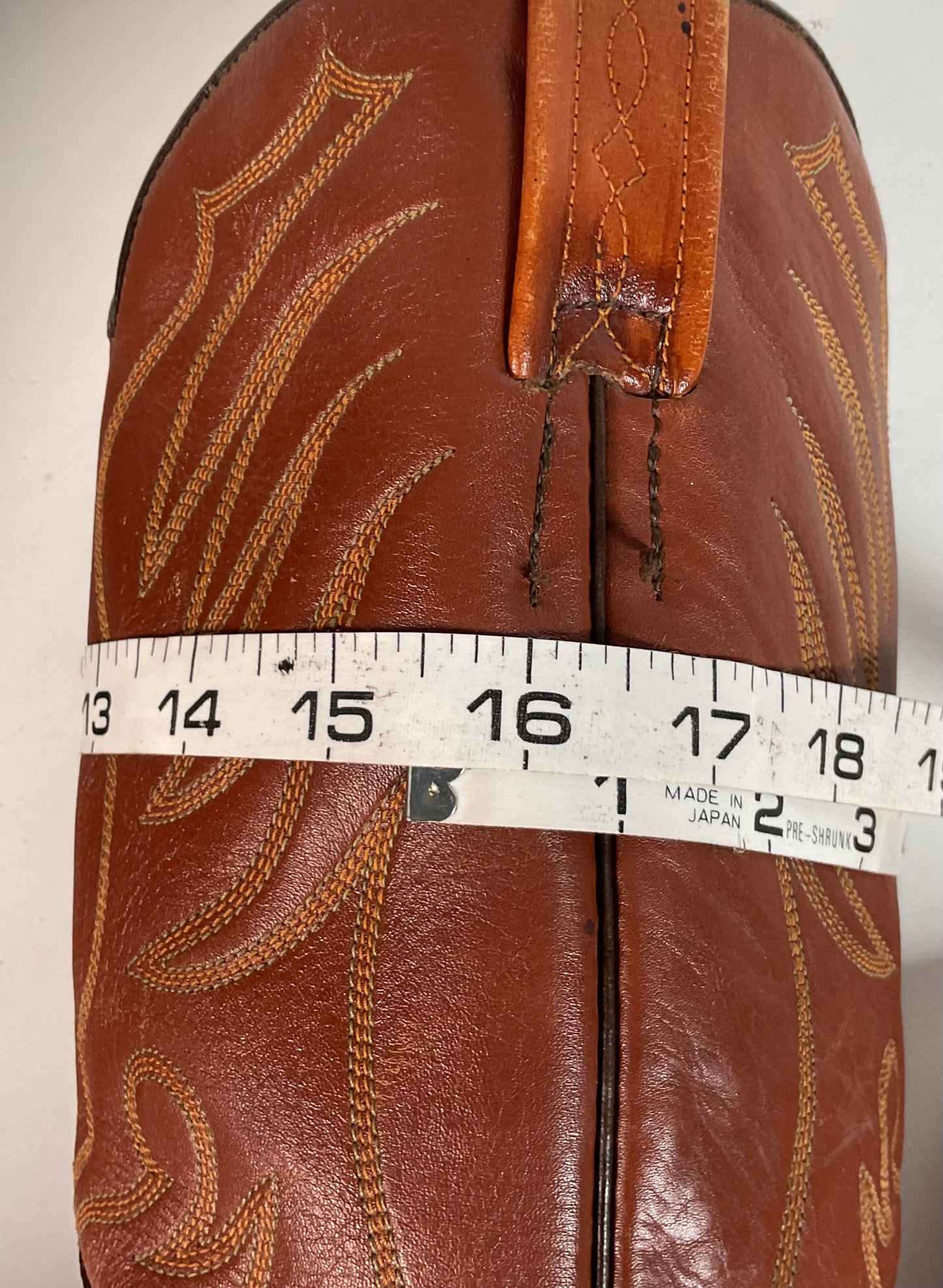 Vintage W.B. Masterson Wrangler Cowboy Boots 12 B (Narrow) Dress Lizard Cut