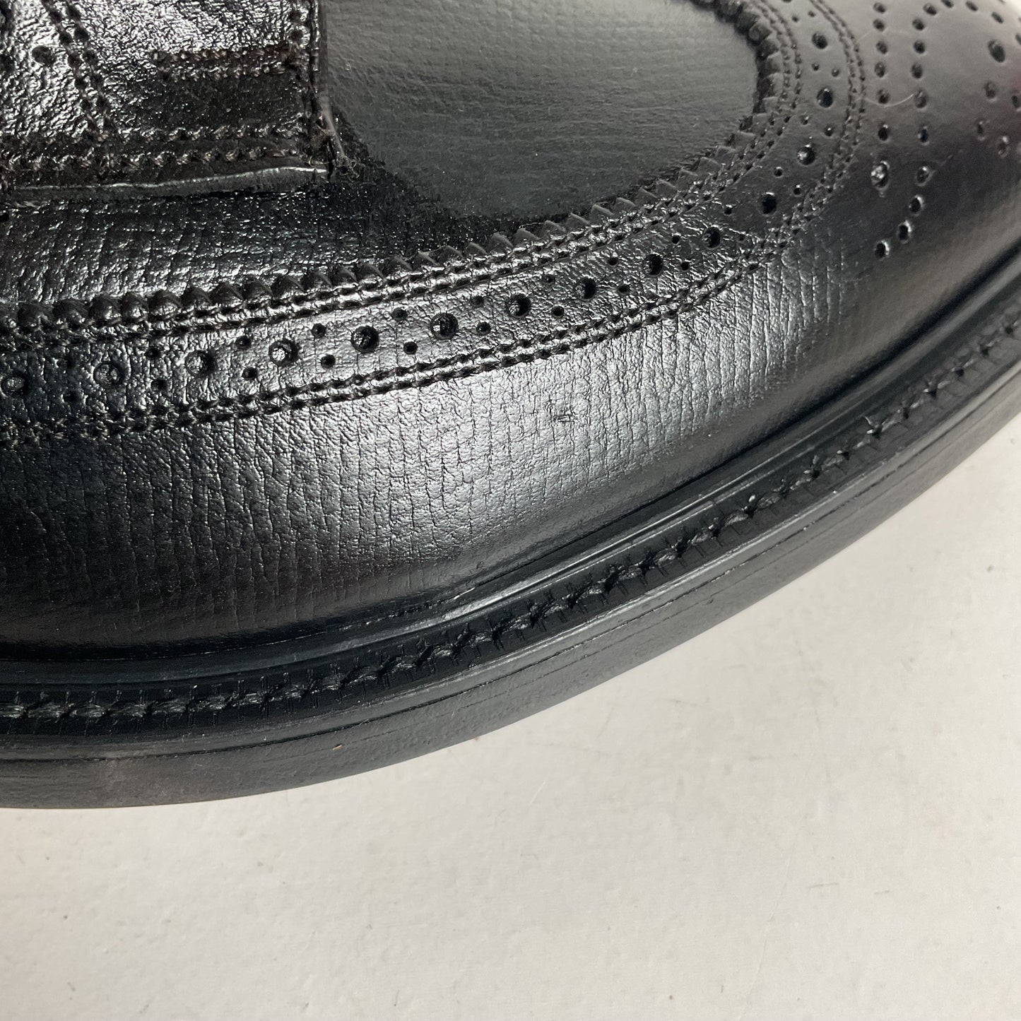 1970s Spiegel Longwing Derby Shoes 10 EEE Custom Grade Gunboat