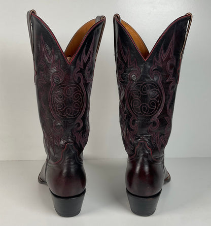 Heritage Boot Company | Black Cherry Cowgirl Boots | Women’s 9