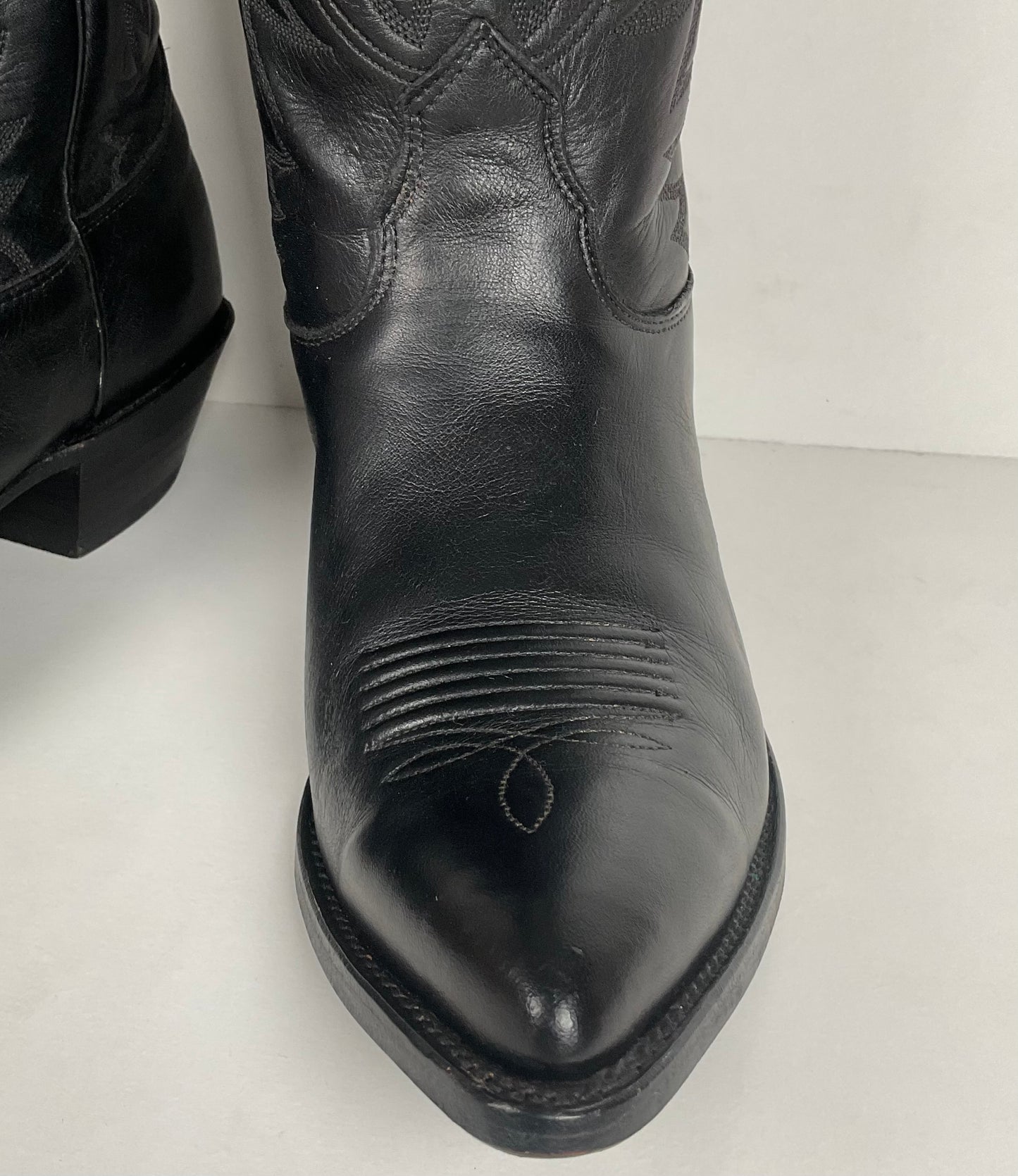 Vintage Nocona Deer Tan Cowboy Boots | USA Made | Men’s 10 C