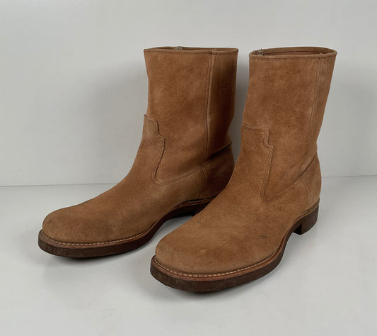 Vintage Sears Suede Wellington Boots | Rough Out | USA Made | Men’s 8 D