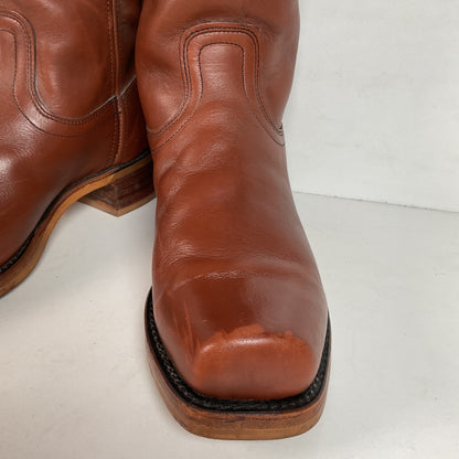Vintage Sears Chunky Western Campus Boots 10.5 EE USA Made Cavalry Style