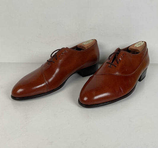Vintage Florsheim Oxford Shoes | 1960s-1970s | Narrow | Men’s 8 C