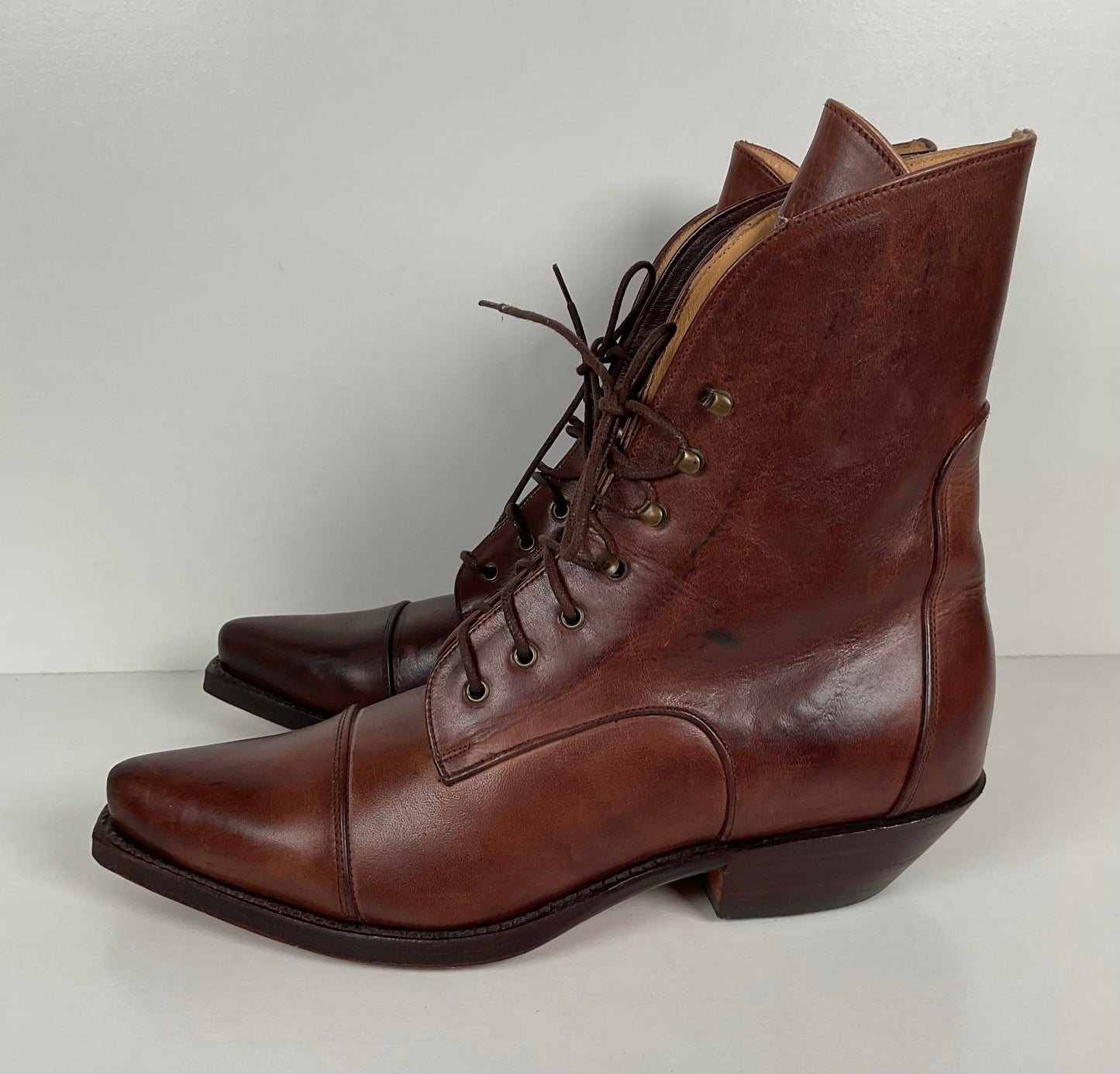 Vintage Dan Post Victorian Lace Up Boots | Spanish Collection | Women’s 8 M