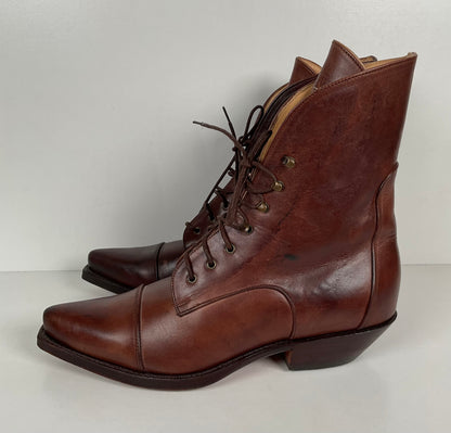 Vintage Dan Post Victorian Lace Up Boots | Spanish Collection | Women’s 8 M