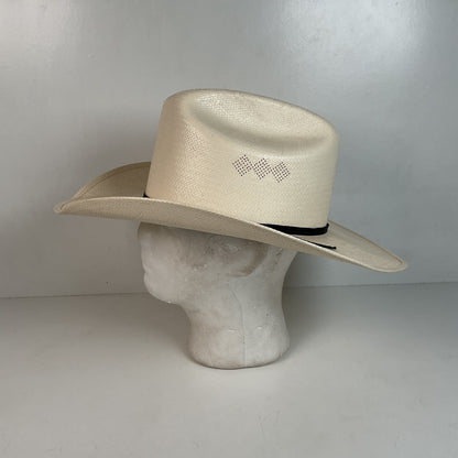 Serratelli Shantug Panama Straw Hat 7 1/4 XXXXXX Western Cowboy