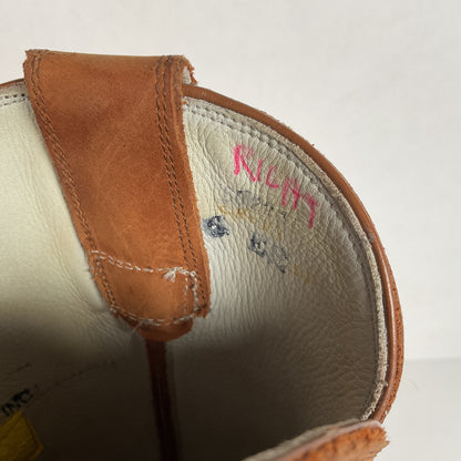 Stewart Fine Handmade Cowboy Boots | Nubuck | Custom | Men’s 6 EE | Women’s ￼7