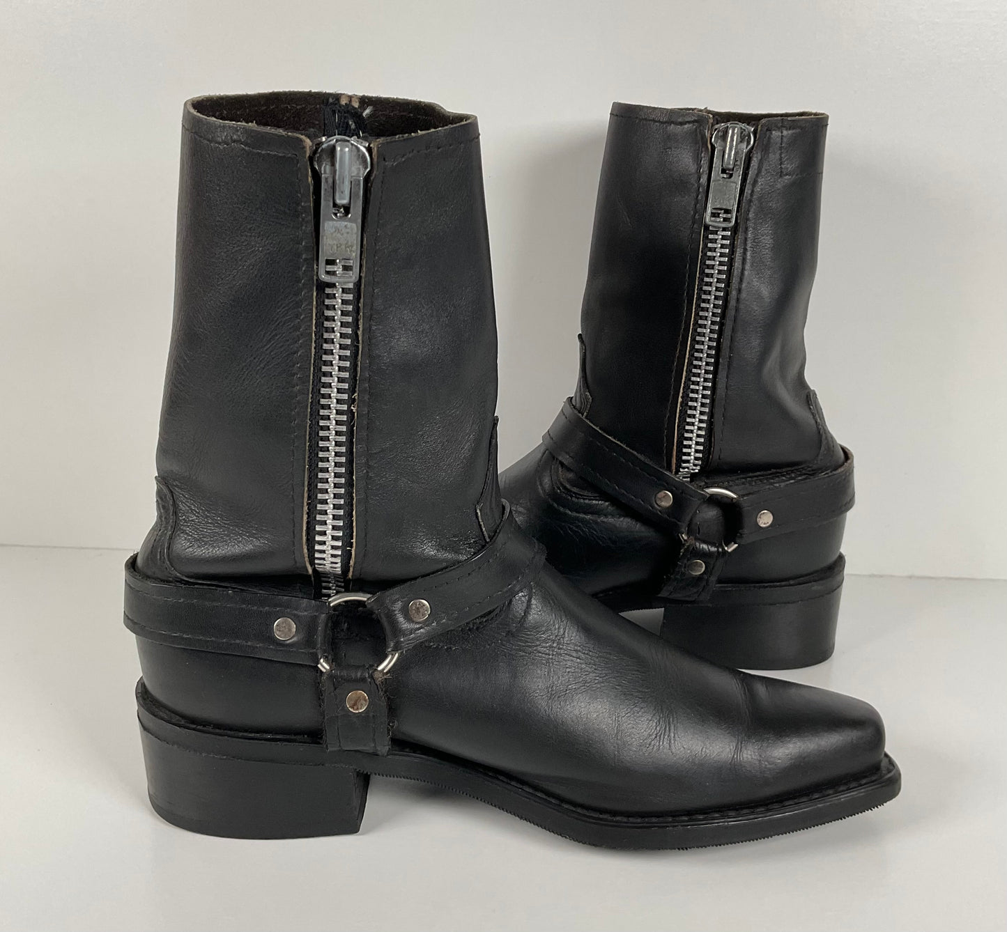 Vintage Harley Davidson Ankle Boots | Harness | USA Made | Men’s 8 D
