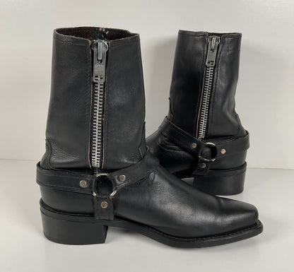 Vintage Harley Davidson Ankle Boots | Harness | USA Made | Men’s 8 D