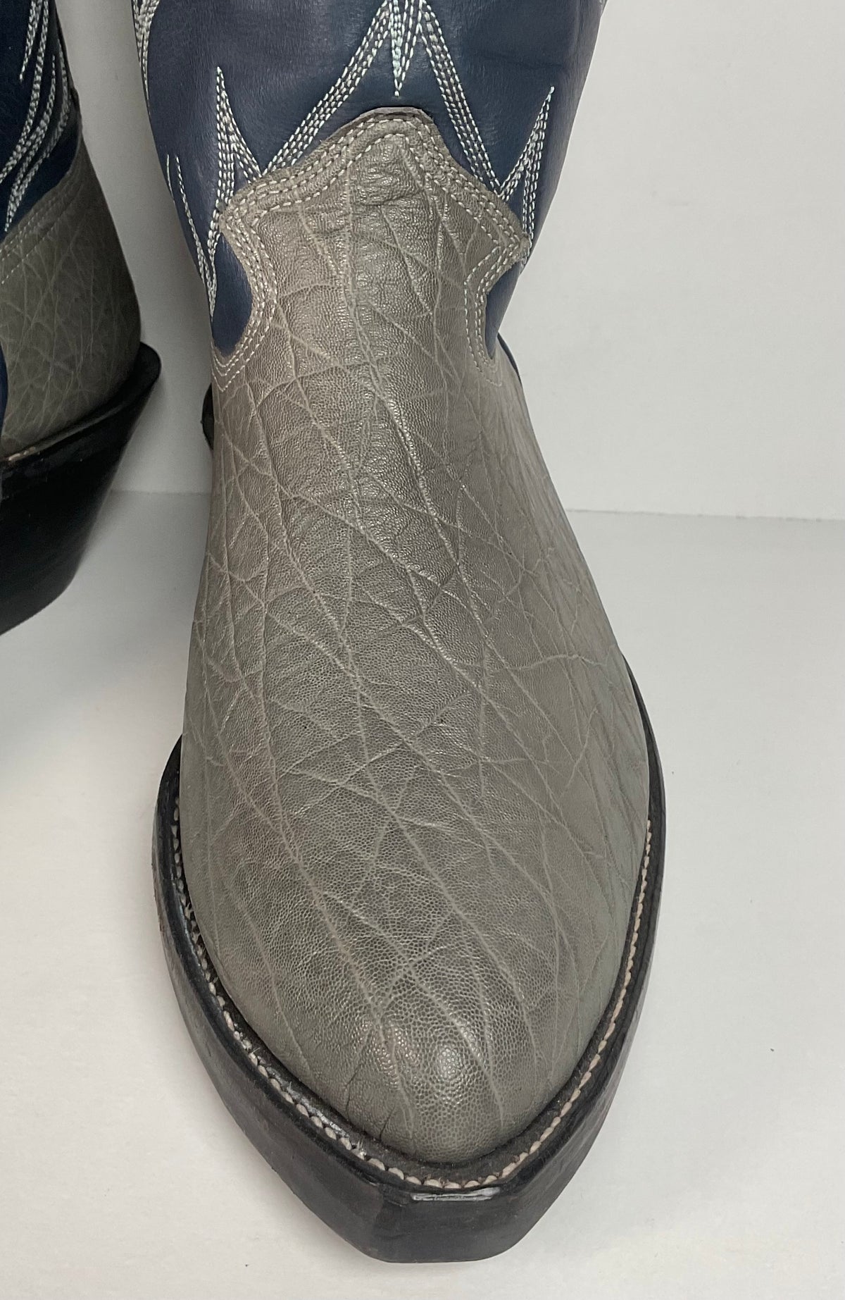 No Name Boot Company | Custom Elephant Cowboy Boots | Extra Wide | Men’s 10