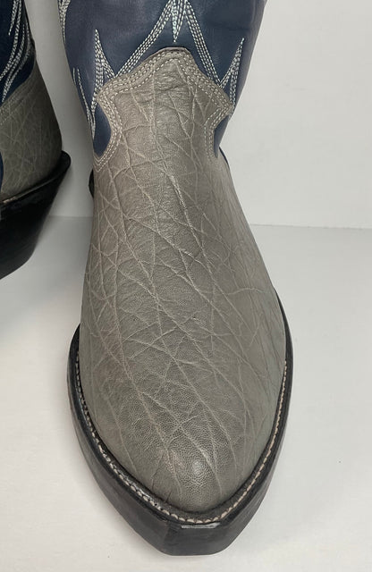 No Name Boot Company | Custom Elephant Cowboy Boots | Extra Wide | Men’s 10