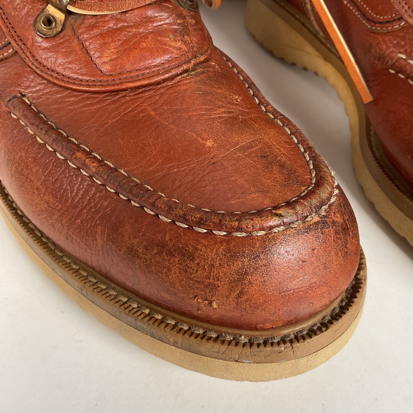 Vintage Montgomery Ward Powerhouse Boots | Moc Toe | Men’s 12 D
