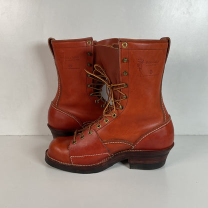 Wesco for Hall’s Safety Linesman Boots 8.5 D Job Master Old Logo West Coast