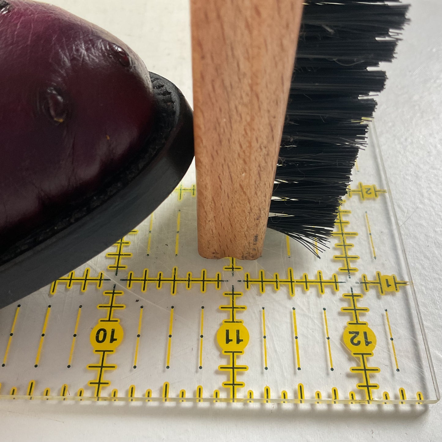 Corral Plum Ostrich Quill Cowgirl Boots 8 M Exotic Triad