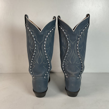 Dan Post Albany Bucklace Cowgirl Boots | Mule Skin | Blue | Women’s 8 M