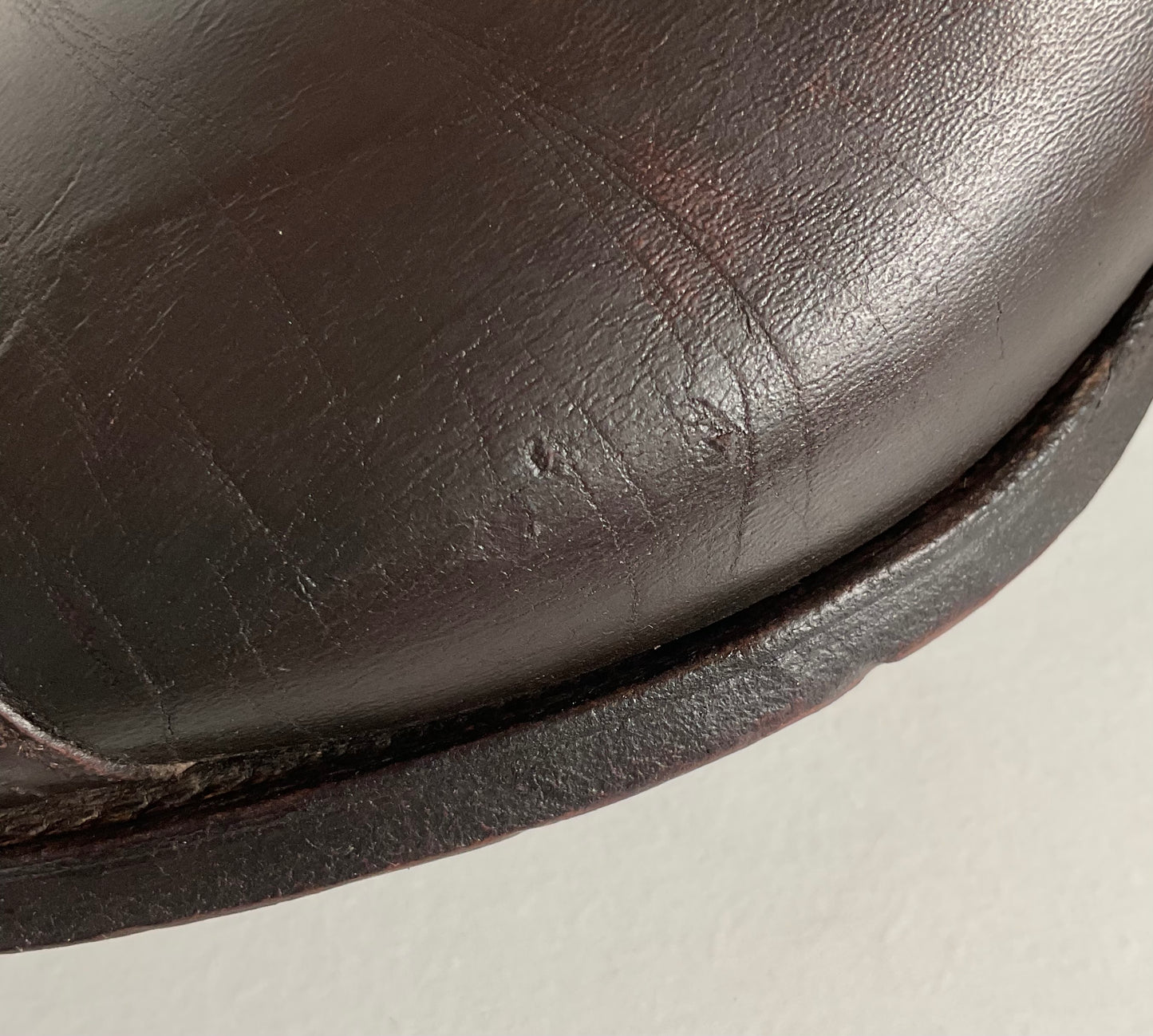 Custom Cowboy Boots | Wingtip Triad | Dark Brown Calfskin | Narrow | Men’s 9.5