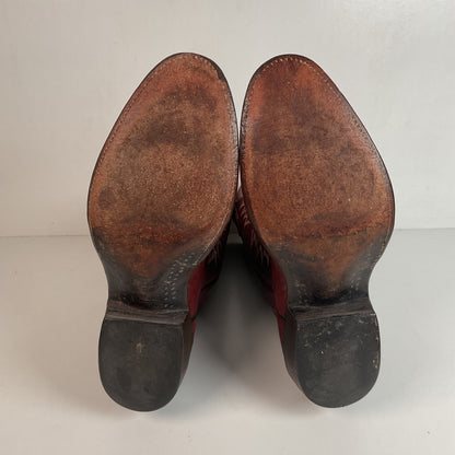 Rios Of Mercedes Full Quill Ostrich Cowboy Boots Men’s 8 | Women’s 9 Exotic