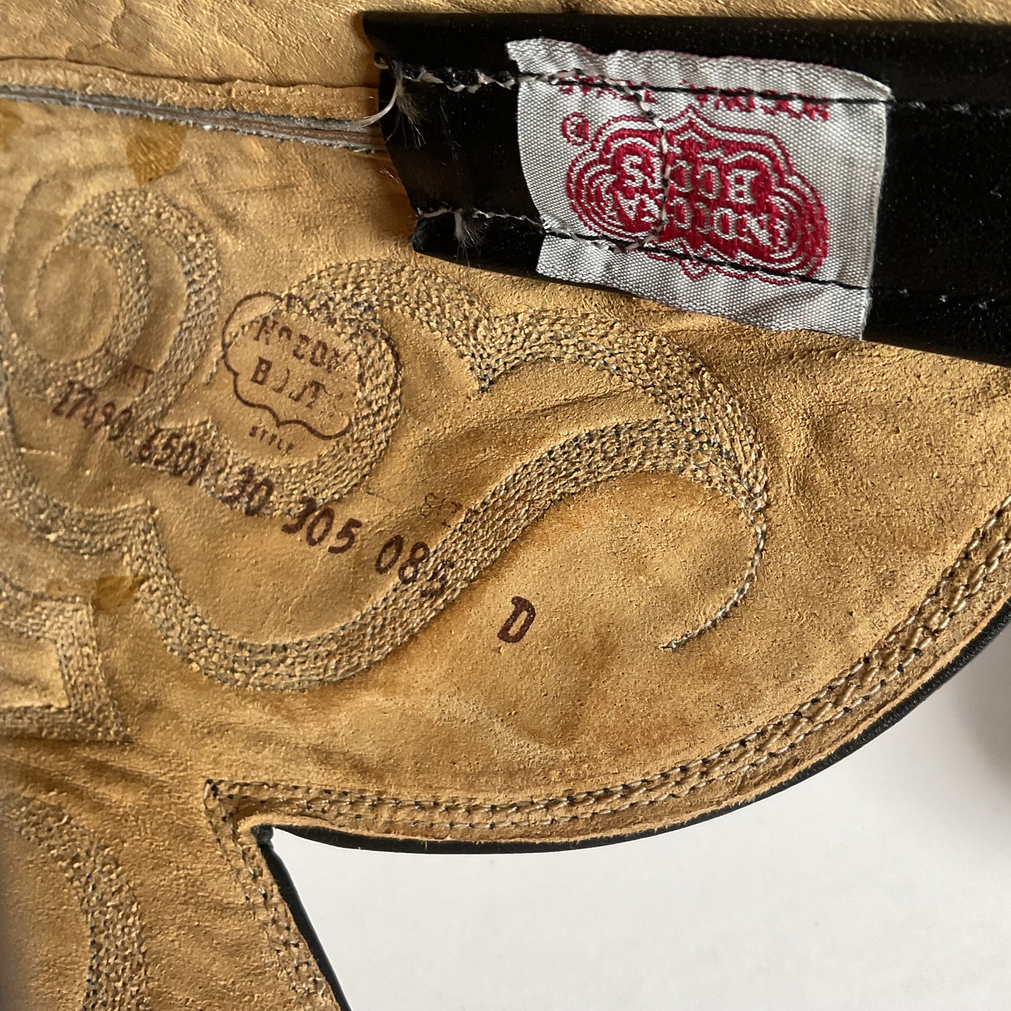 Vintage Nocona Bullhide Cowboy Boots | USA Made | Black | Men’s 8.5 D