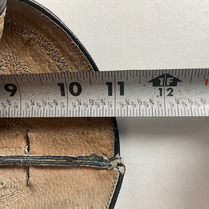 Custom Blue Sea Bass Cowboy Boots Men’s 7.5 | Women’s 8.5 Exotic