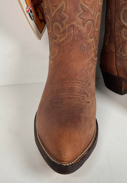 Vintage Justin Bay Apache Cowboy Boots | USA Made | Men’s 8 EE