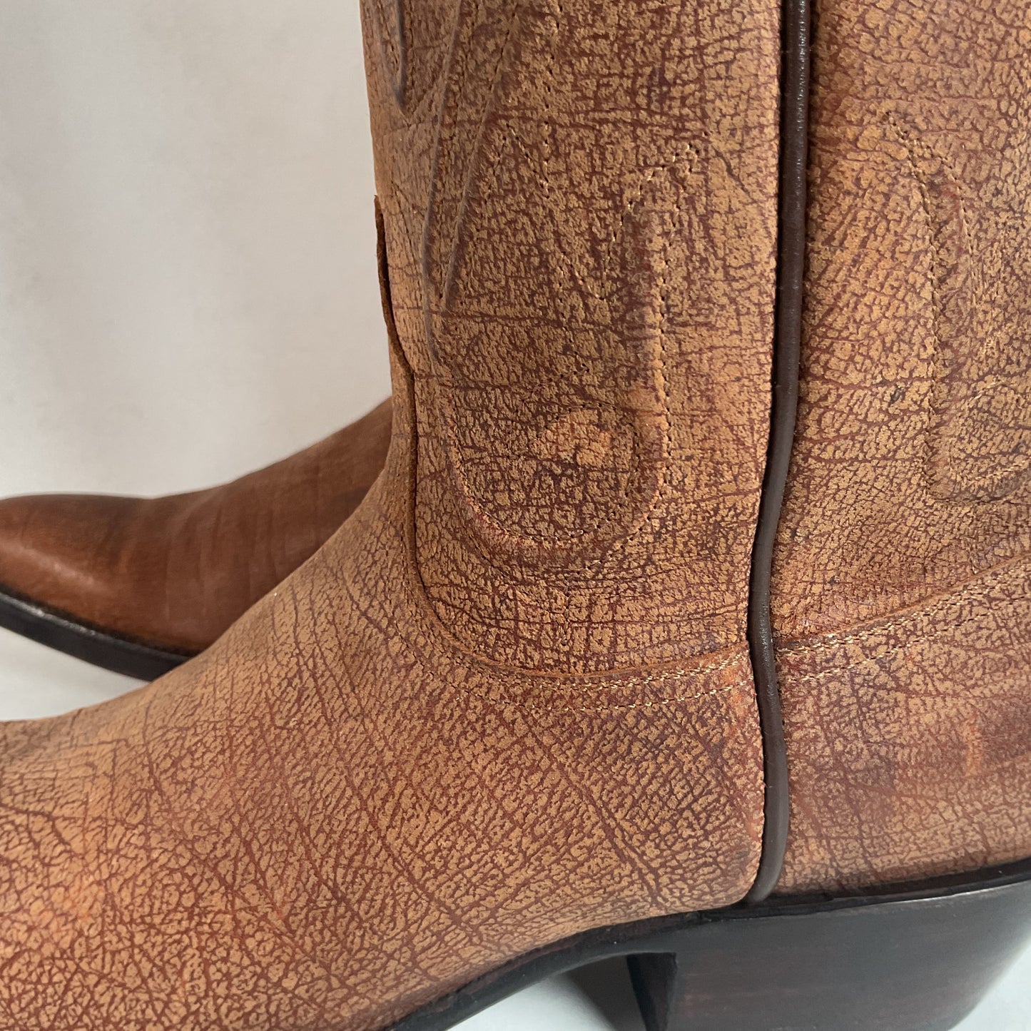 Black Jack Kangaroo Cowboy Boots — Exotic — Men’s 8 D