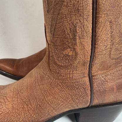 Black Jack Kangaroo Cowboy Boots — Exotic — Men’s 8 D