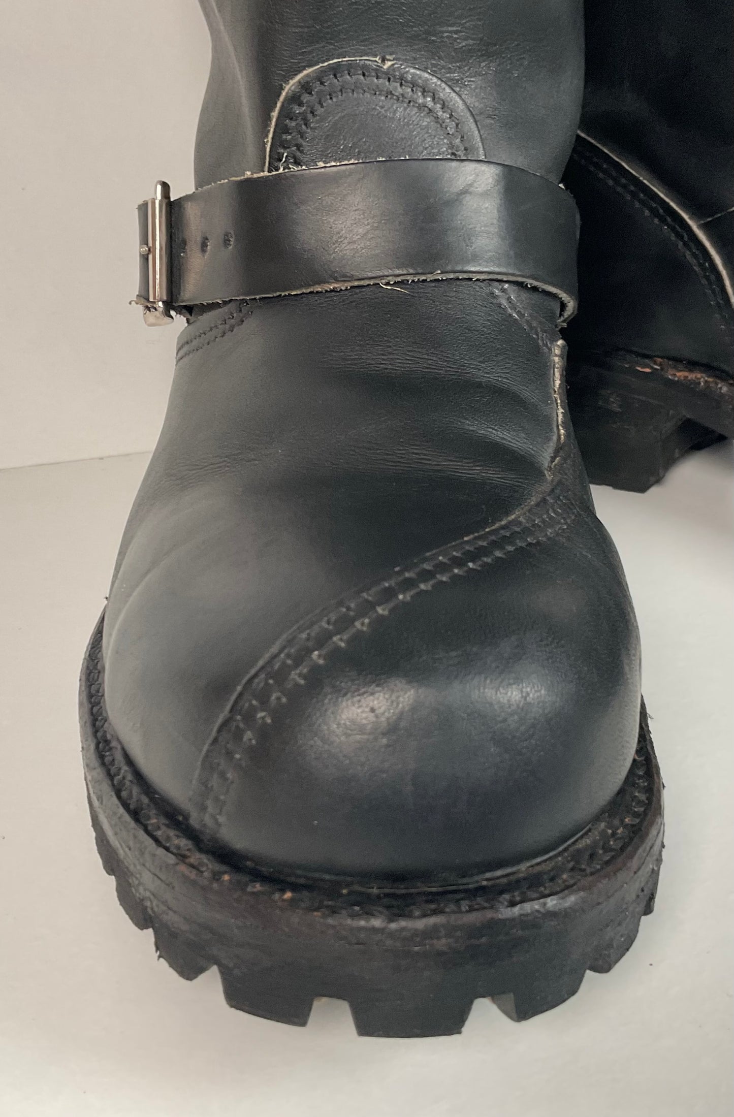 Vintage Carolina X Harley Davidson Engineer Harness Boots 9 R Steel Toe