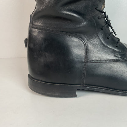 Der Dau Equestrian Riding Boots | Polo | Black Calf | Custom Made | Women’s 8.5