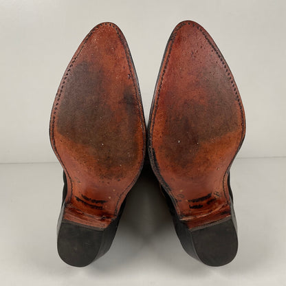 Stewart Handmade Cowboy Boots | Custom | Nubuck Suede | Men’s 9 D