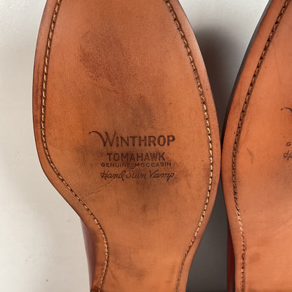1970s Winthrop Moccasin Penny Loafer 11.5 A Handsewn Tomahawk