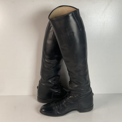 Der Dau Equestrian Riding Boots | Polo | Black Calf | Custom Made | Women’s 8.5