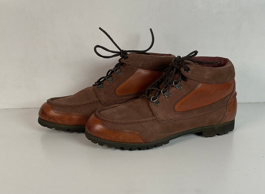 Vintage Red Wing Irish Setter Chukka Boots 9.5 Men | 11 Women Half Circle Label