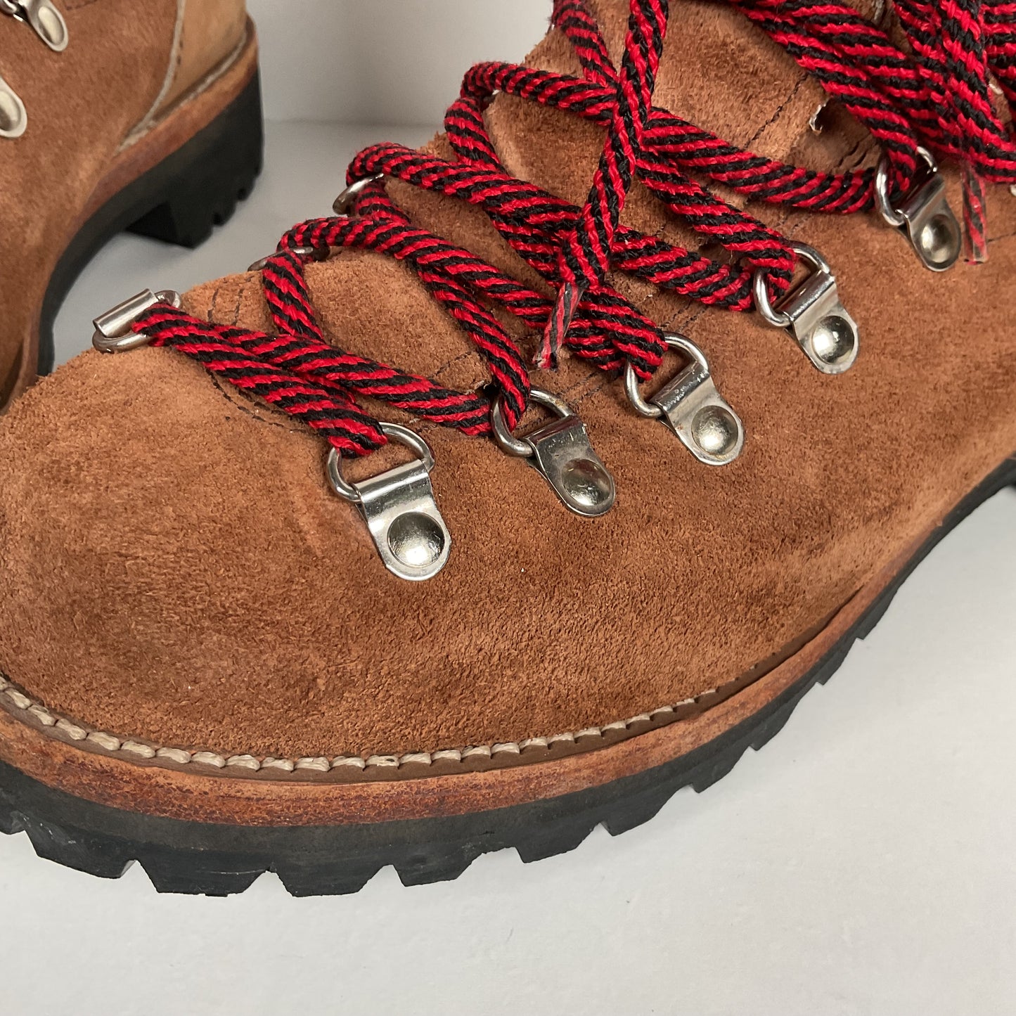 Vintage Milo Mountaineering Boots | USA Made | Rough Out | Men’s 9.5 M