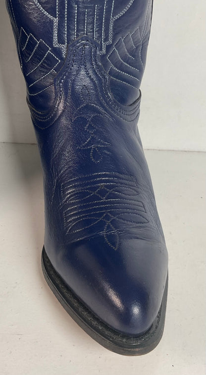 Vintage Durango Royal Blue Cowgirl Boots | USA Made | Women’s 8 M