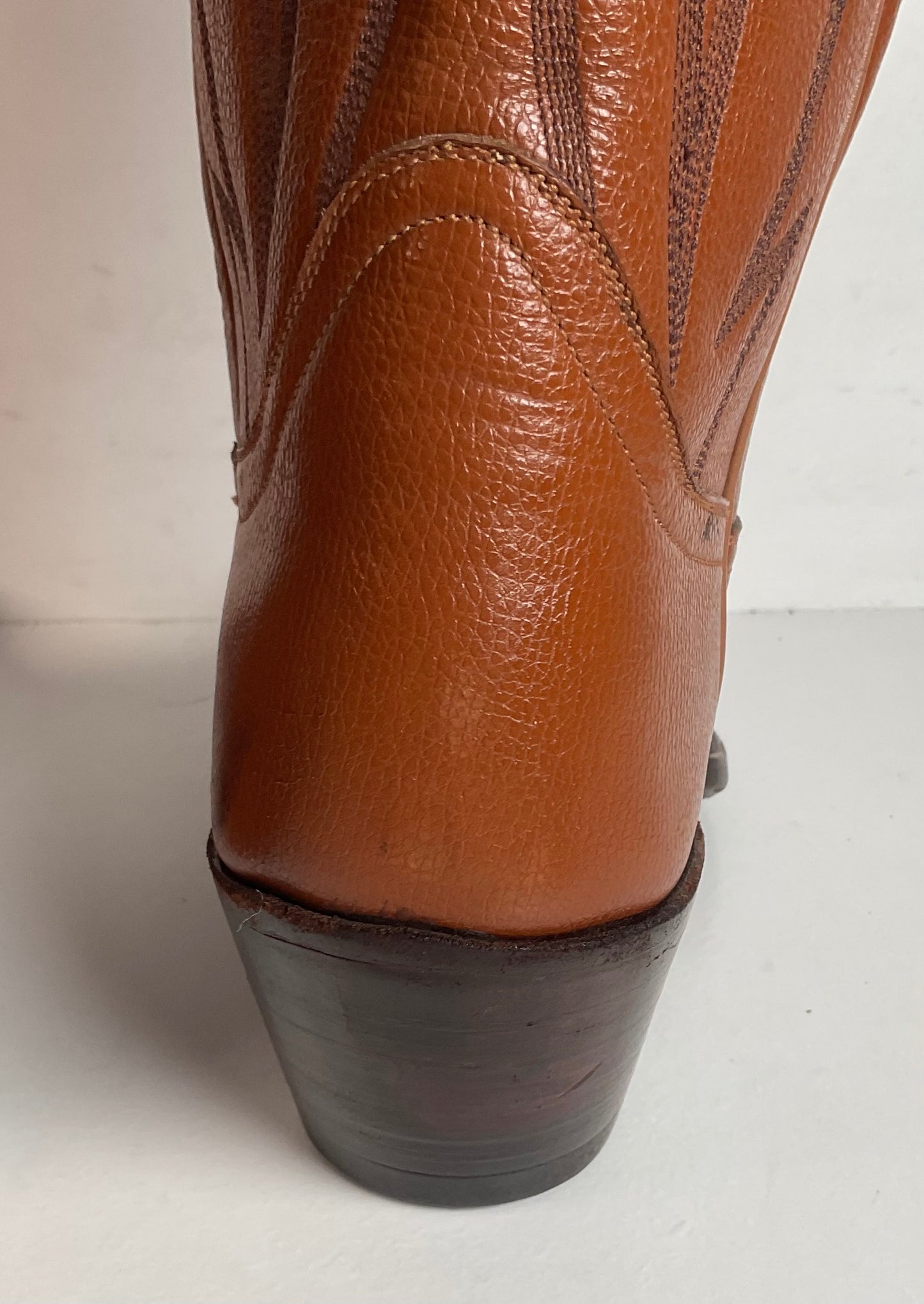 Jack Rowin Custom Cowboy Boots Men’s 9.5 Tall Stove Top Buckaroo