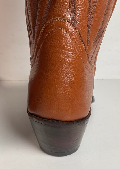 Jack Rowin Custom Cowboy Boots Men’s 9.5 Tall Stove Top Buckaroo