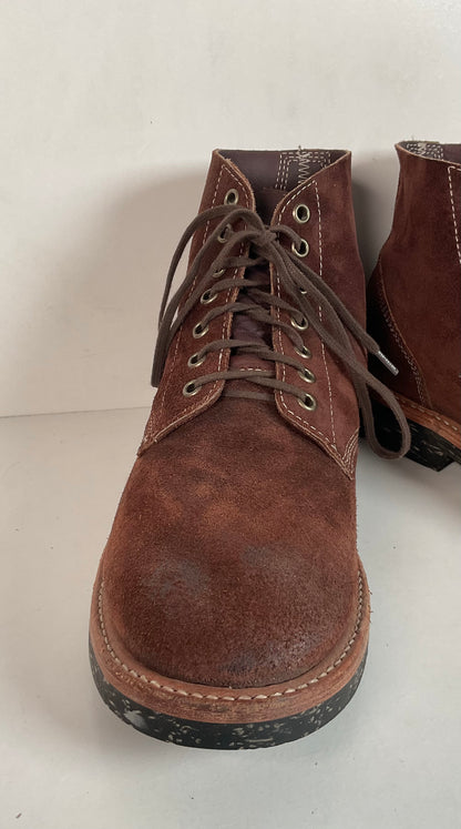 Oak Street Rough Out Suede Trench Boot 8.5 Dr. Sole Original