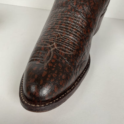 Vintage Tony Lama Caribou Buckaroo Boots | Exotic | Gold Label | Men’s 10 D