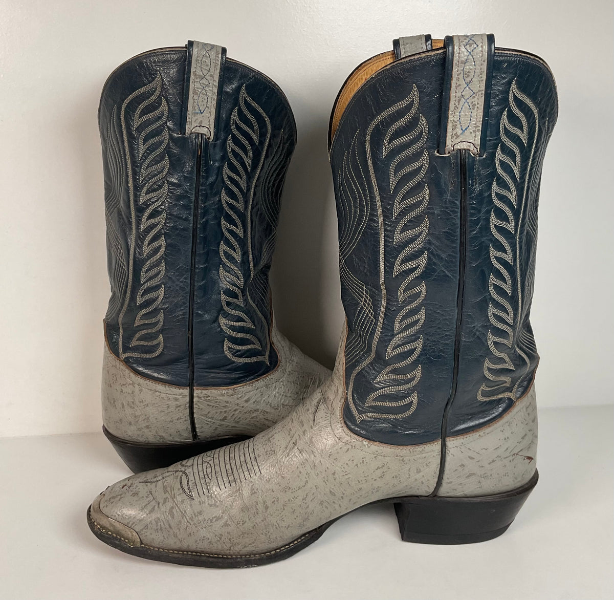 Vintage Tony Lama Antelope Cowboy Boots | Gold Label | Exotic | Men’s 15 B