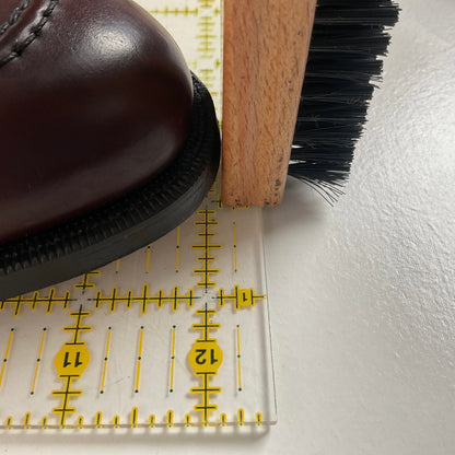 Vintage Hanover LB Shepard Penny Loafers 10 D Genuine Shell Cordovan USA Made