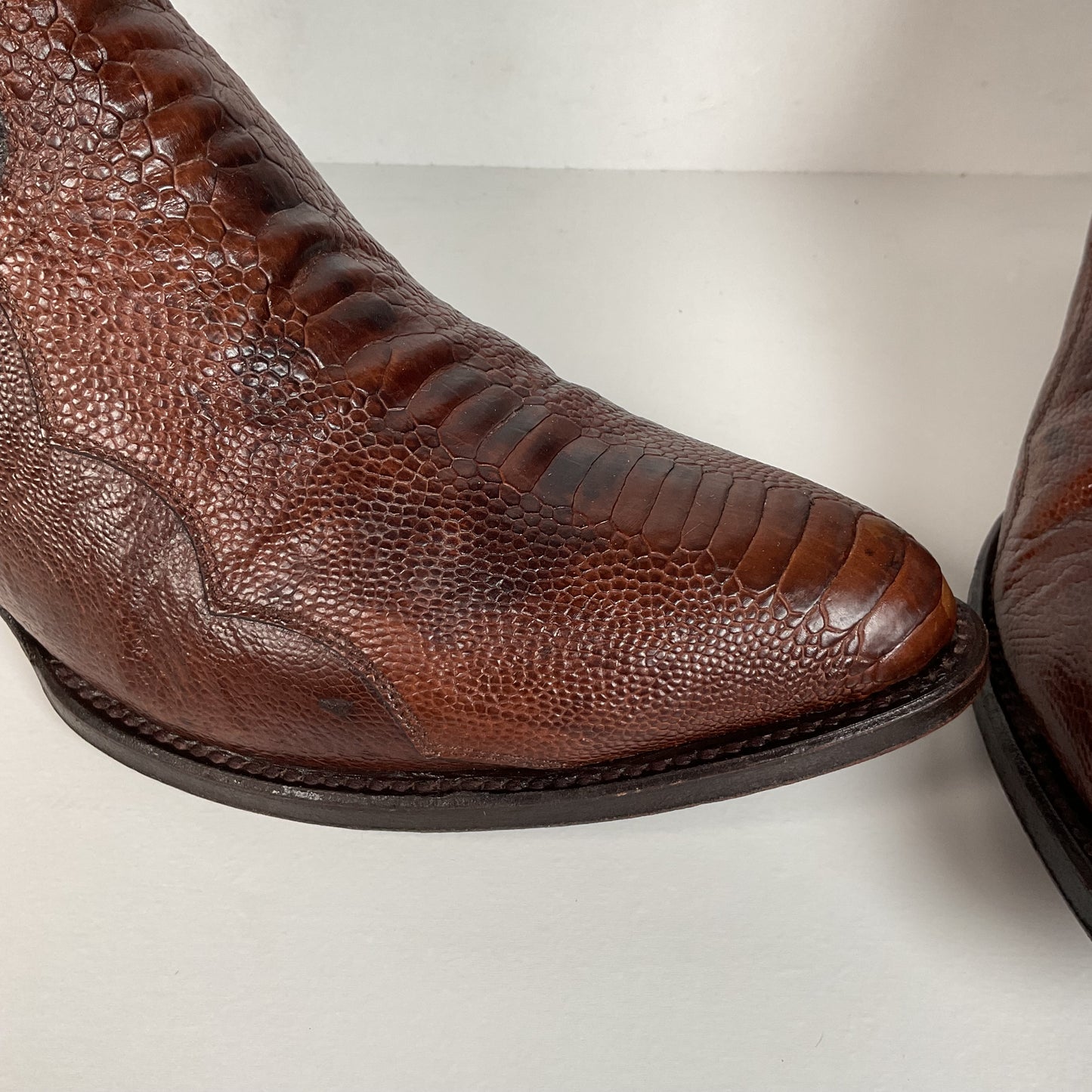 Vintage Cuadra Ostrich Leg Cowboy Boots | Exotic | Men’s 10.5