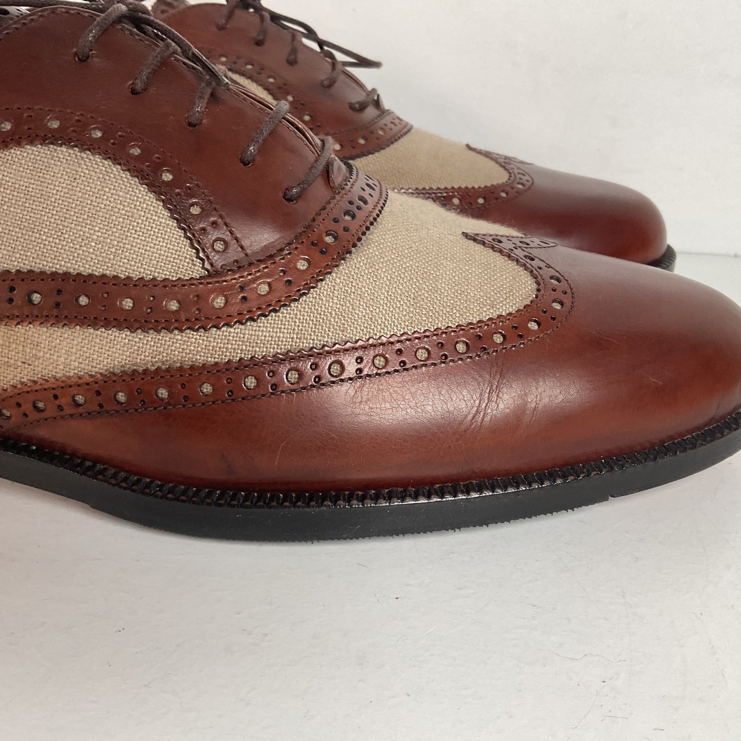 Cole Haan Bragano Spectator Shoes | Mesh Ventilated | 10 M
