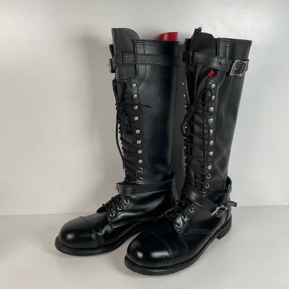 Vintage Harley Davidson Lace Up Tall Boots | Motorcycle | USA Made | Men’s 11.5