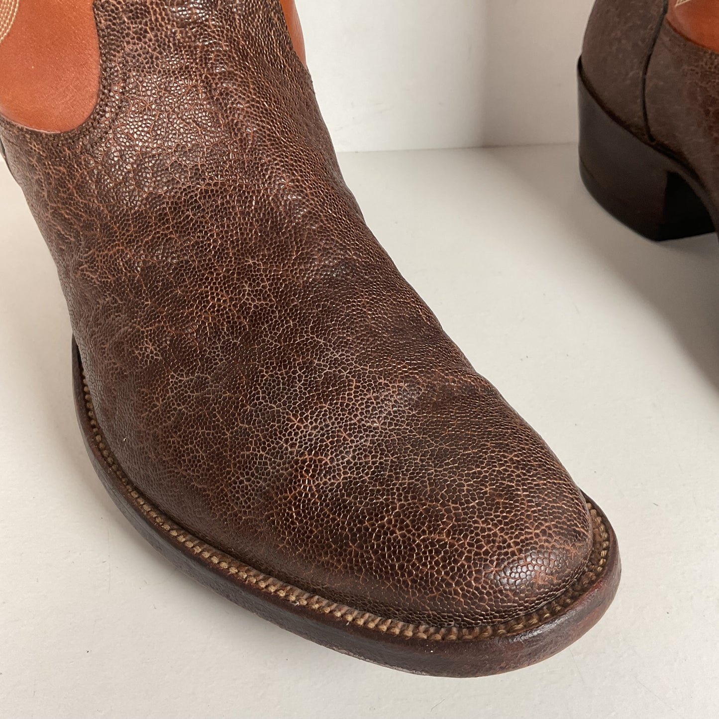 Vintage Rios of Raymondville Elephant Cowboy Boots | Exotic | Wide | Men’s 11