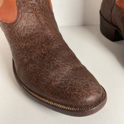 Vintage Rios of Raymondville Elephant Cowboy Boots | Exotic | Wide | Men’s 11