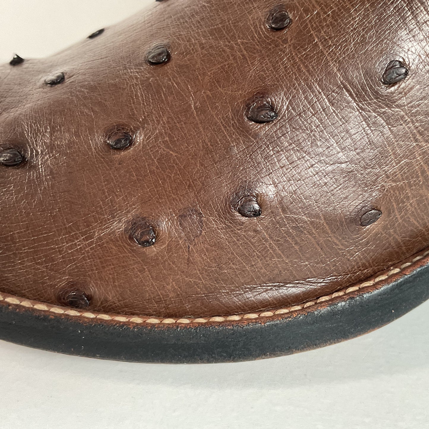 Mercedes Fort Worth Ostrich Quill Cowboy Boots | Custom | Exotic | Men’s 10