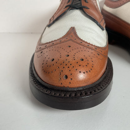 Vintage Johnston Murphy Spectator Shoes | Aristocraft | 1950s-1960s | 10 C