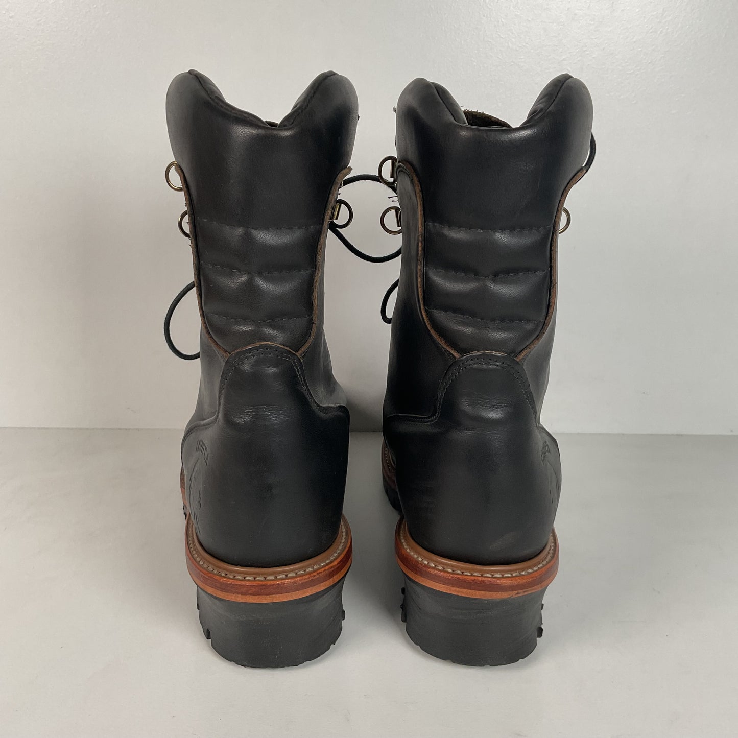Vintage Chippewa Super Logger Boots | Soft Toe | USA Made | 10.5 EE