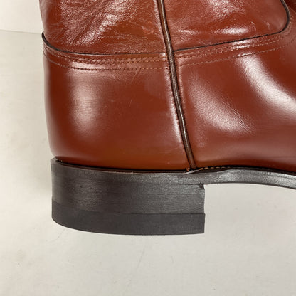 Justin Classic Roper Boots | USA Made | Brown Calfskin | Men’s 13 D